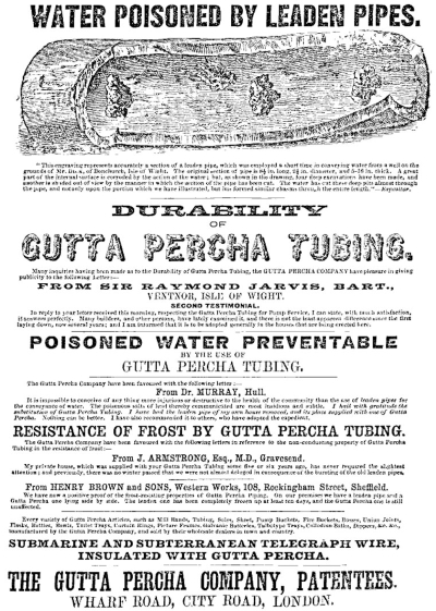 Gutta percha advert