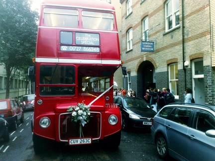 Routemaster Wedding