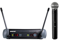 Wireless microphone and receiver