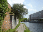 On the towpath